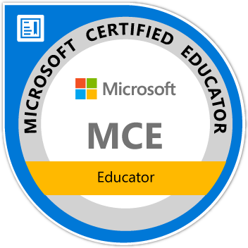 Certificado Microsoft Certified Educator
