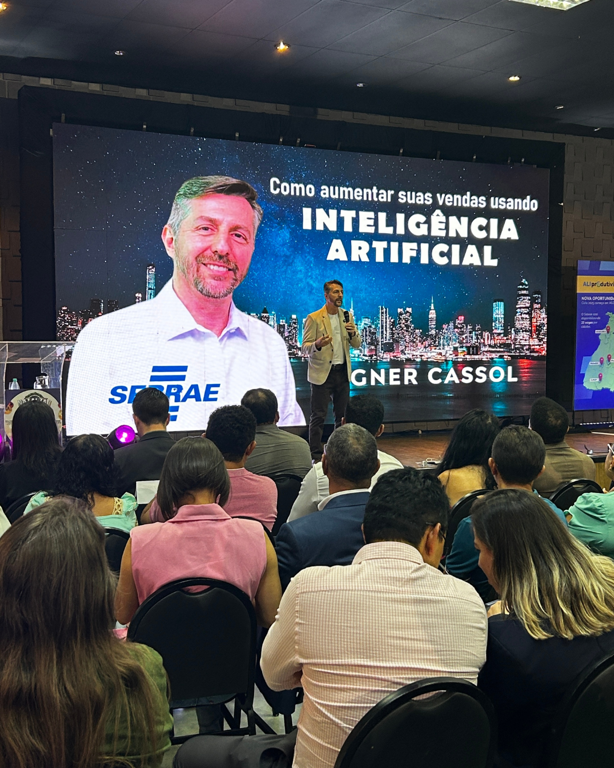 Vagner Cassol palestrando